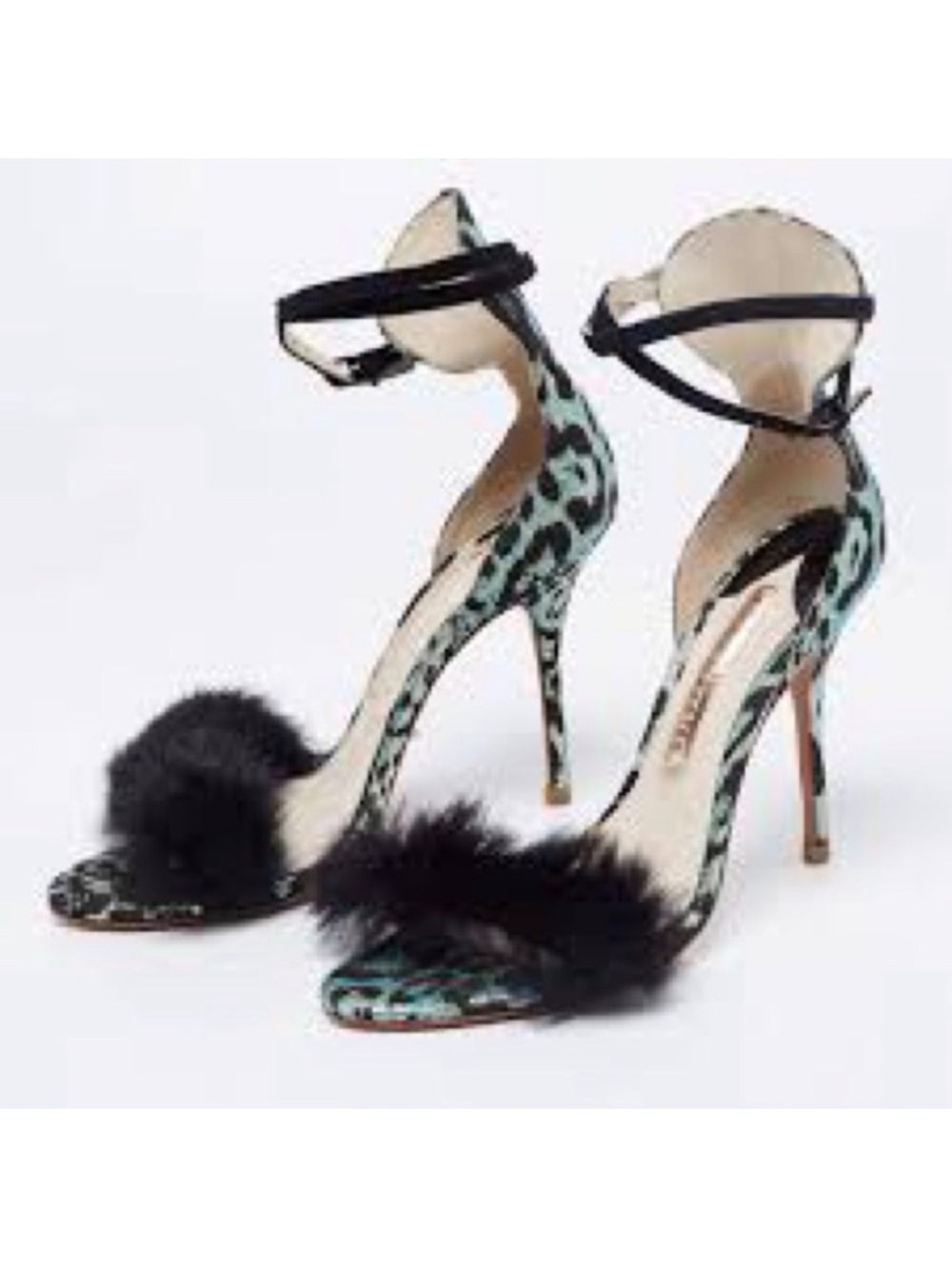 Sophia Webster Chiara Feather Sandals – EU 38 / US 8